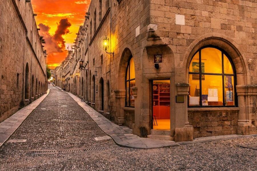 Praxitelous 9 Old Town Villa Rhodes City Buitenkant foto