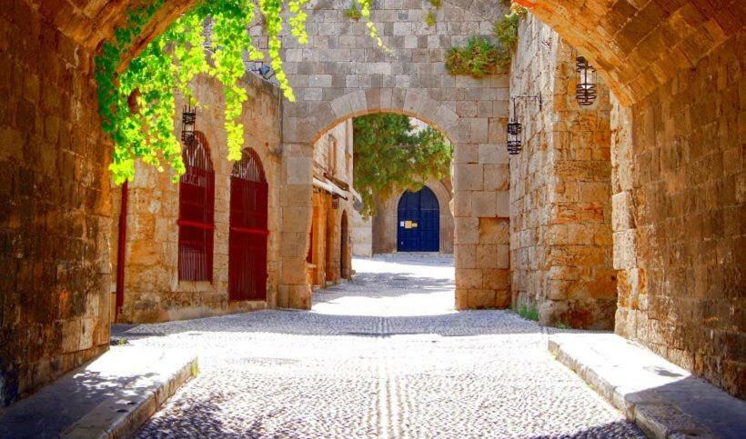 Praxitelous 9 Old Town Villa Rhodes City Buitenkant foto